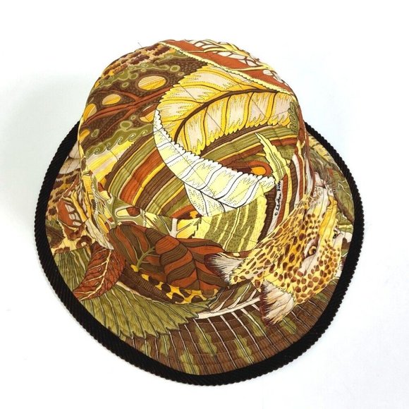Salvatore Ferragamo Leopard leopard Animal Quilted hat main image 12